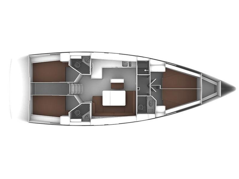Book yachts online - sailboat - Bavaria 46 Cruiser - BAVARIA 46 CRUISER (2020) - MYK - rent
