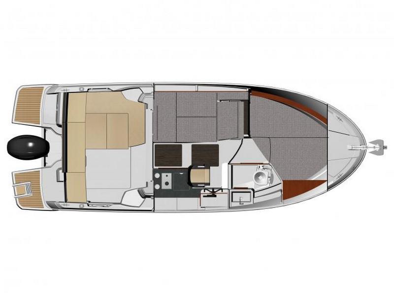 Book yachts online - motorboat - Jeanneau Merry Fisher 795 - ROKO - rent