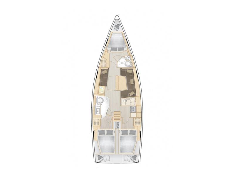 Book yachts online - sailboat - Hanse 418 - heNA - rent