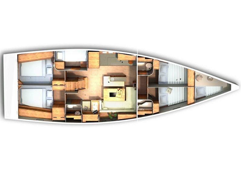 Book yachts online - sailboat - Hanse 505 - NN - rent