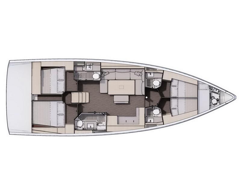 Book yachts online - sailboat - Dufour 470 - IMAGINE - rent
