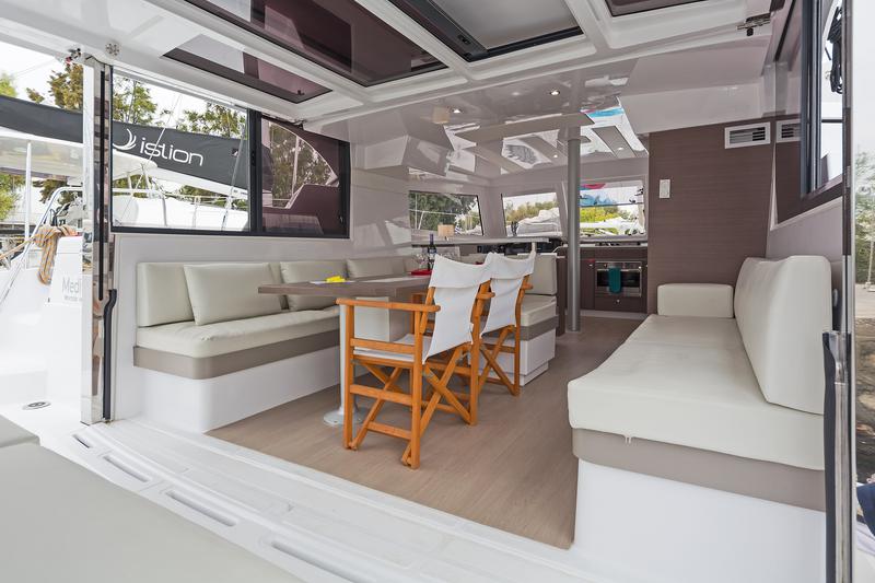 Book yachts online - catamaran - Bali Catspace - MEDITEO - rent