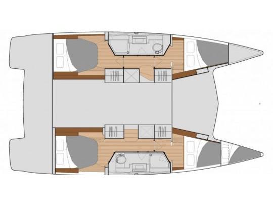Book yachts online - catamaran - Isla 40 - HO - rent