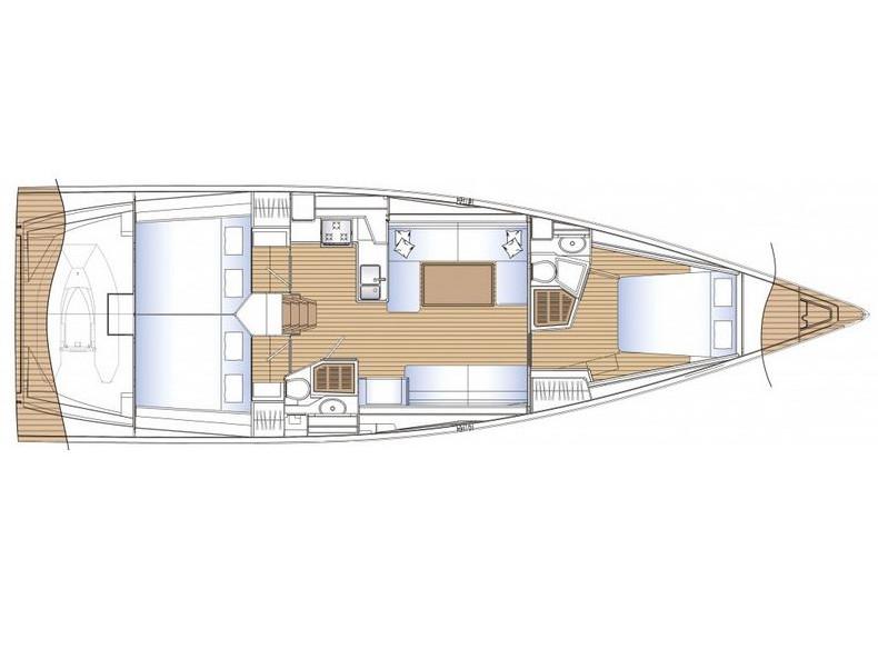 Book yachts online - sailboat - Solaris 47 - Capriccio - rent
