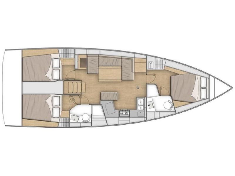 Book yachts online - sailboat - Oceanis 40.1 - My Way - rent