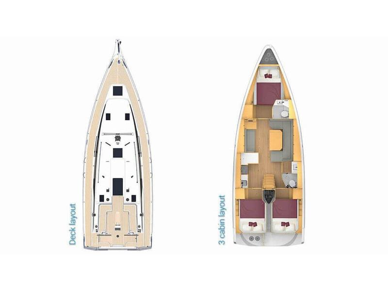 Book yachts online - sailboat - Bavaria C42 - no name - rent