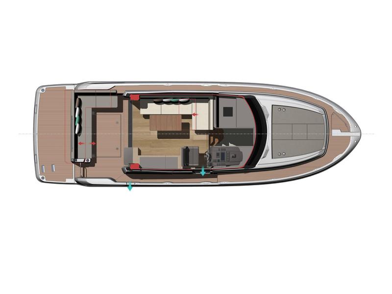 Book yachts online - motorboat - Jeanneau NC 37 - Mimi' - rent