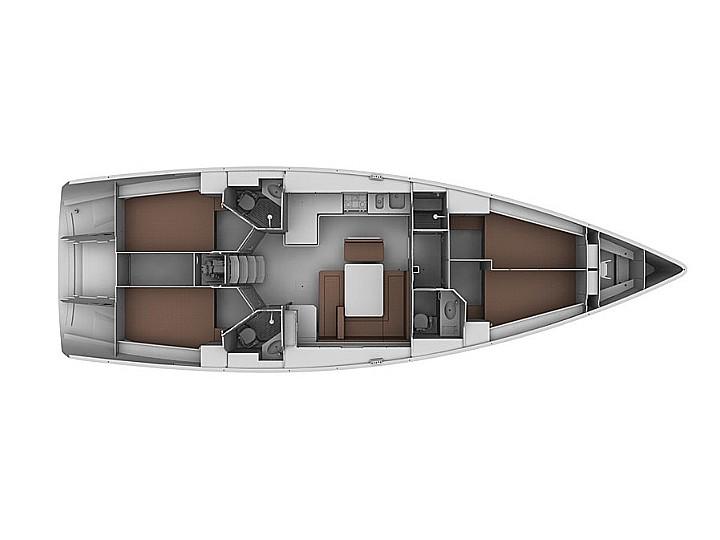 Book yachts online - sailboat - Bavaria Cruiser 45 - My Wind - rent