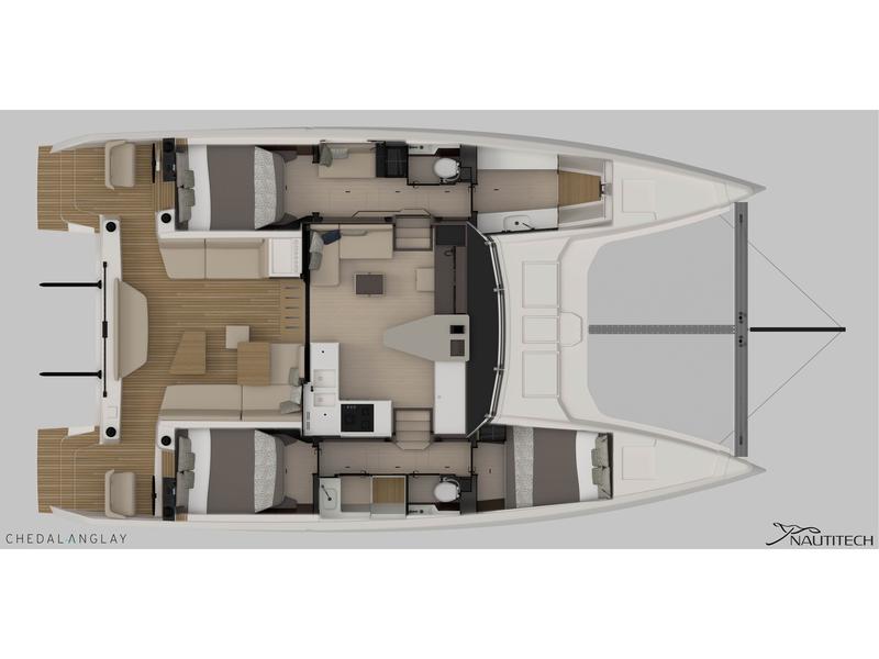Book yachts online - catamaran - Nautitech 44 Open - Happiness - rent