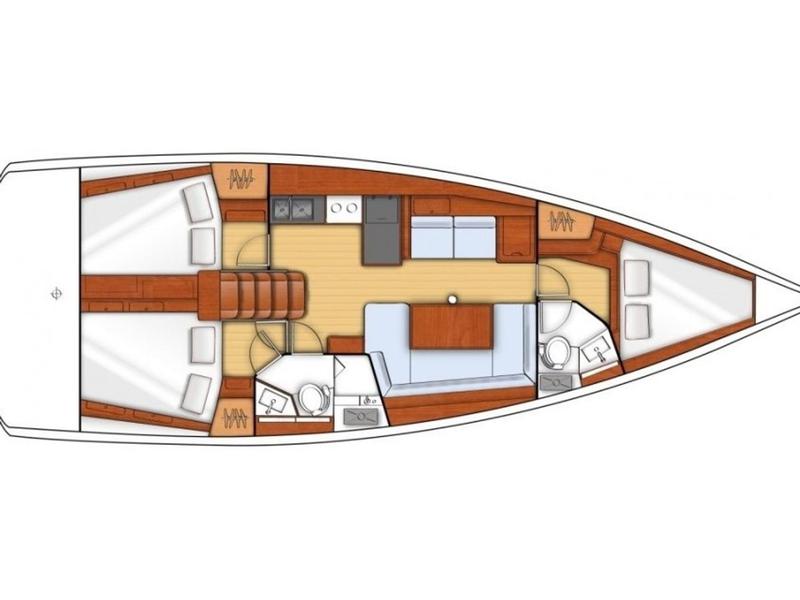 Book yachts online - sailboat - Oceanis 45 - Albatros - rent