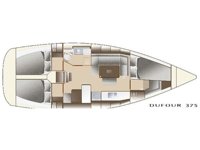 Book yachts online - sailboat - Dufour 375 - Chifoumi - rent