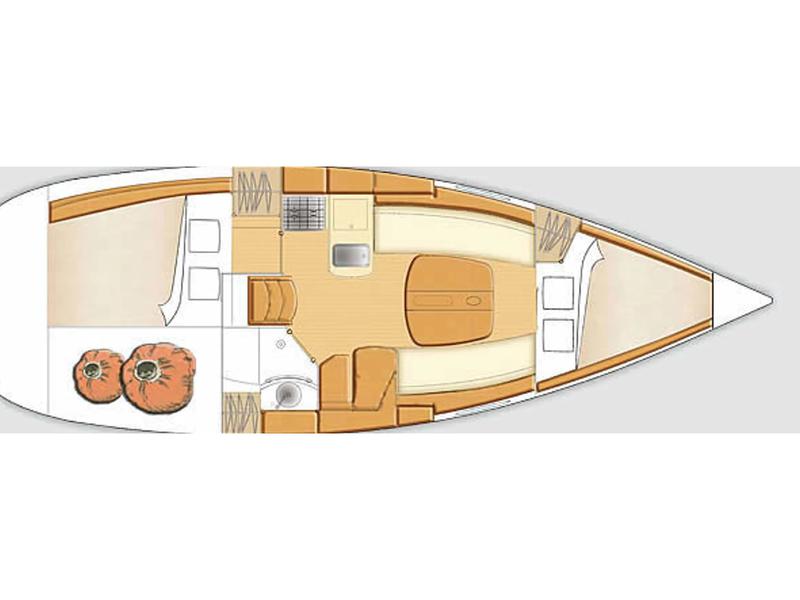 Book yachts online - sailboat - First 31.7 - Orion - rent