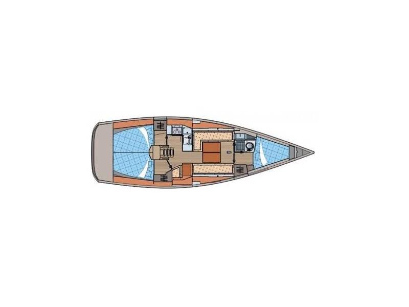 Book yachts online - sailboat - Elan 350 - Oxygene - rent