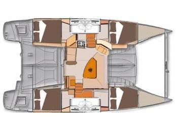 Book yachts online - catamaran - Lipari 41 - Curieuse - rent