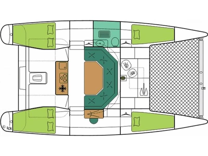 Book yachts online - catamaran - Maldives 32 - Smiley - rent