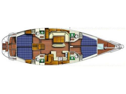 Book yachts online - sailboat - Sun Odyssey 52.2 - Claudia - rent