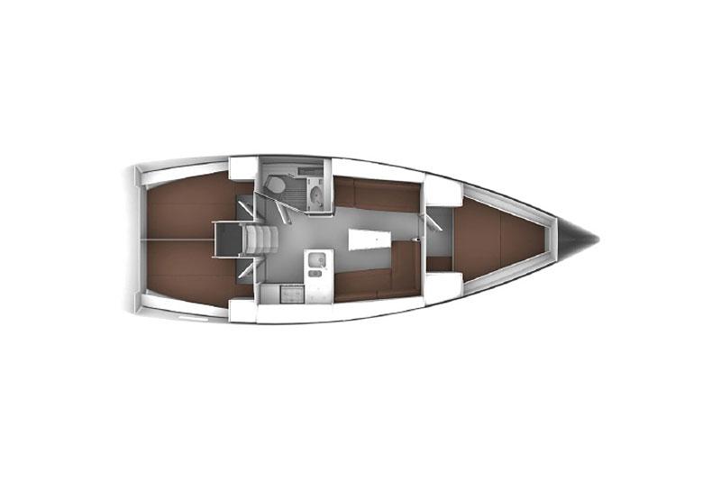 Book yachts online - False - Bavaria Cruiser 37 (3Cab) - Kedi - rent