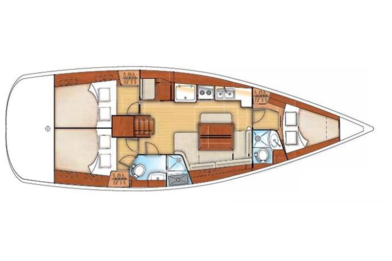 Book yachts online - False - Oceanis 40 (3Cab) - Game - rent