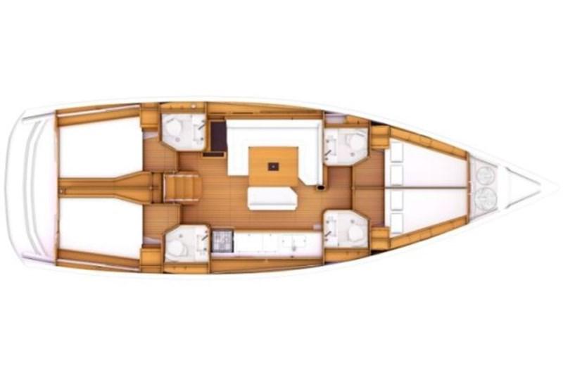 Book yachts online - False - Sun Odyssey 479 (4Cab) - Vencel - rent