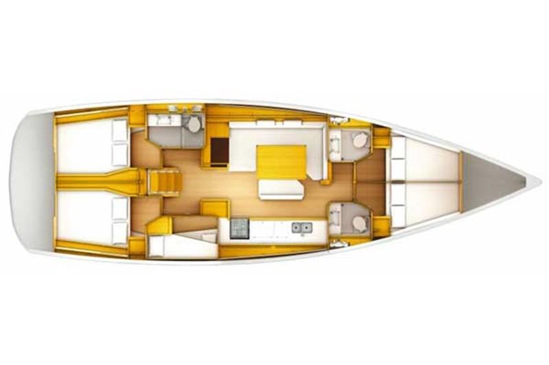 Book yachts online - False - Sun Odyssey 509 (5Cab) - Jester - rent