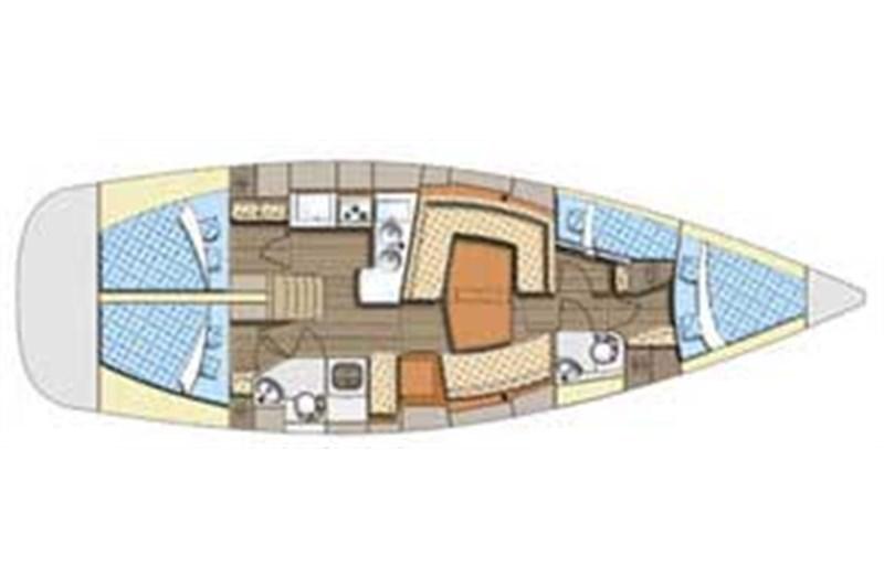 Book yachts online - False - Elan Impression 434  (4Cab) - Alboran XXVI Piñacolada (Mallorca/La Lonja) - rent