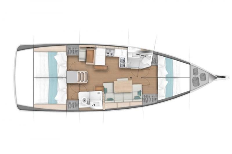 Book yachts online - False - Sun Odyssey 440 (4cab) - Alboran Amaretto (Radazul) - rent