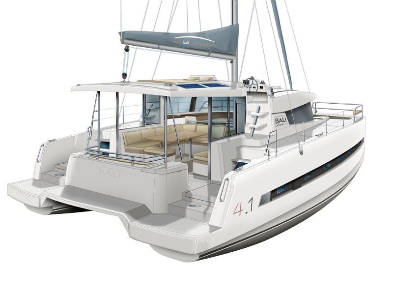 Book yachts online - catamaran - Bali 4.1 - PRIVATE BEACH - rent