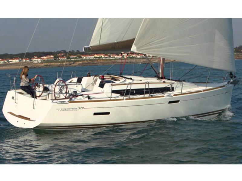 Book yachts online - sailboat - Sun Odyssey 379 - EC- 379-12-G - rent