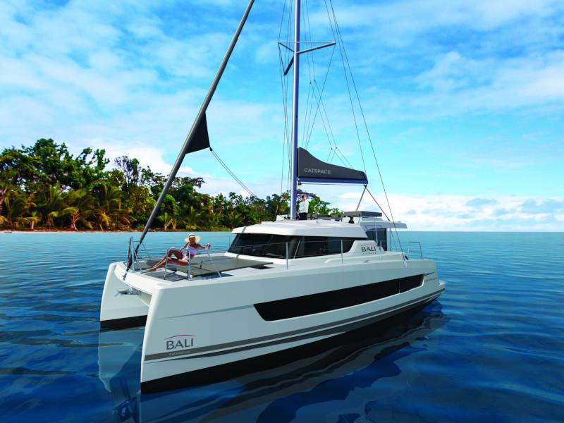 Book yachts online - catamaran - Bali Catspace - Baby shark - rent