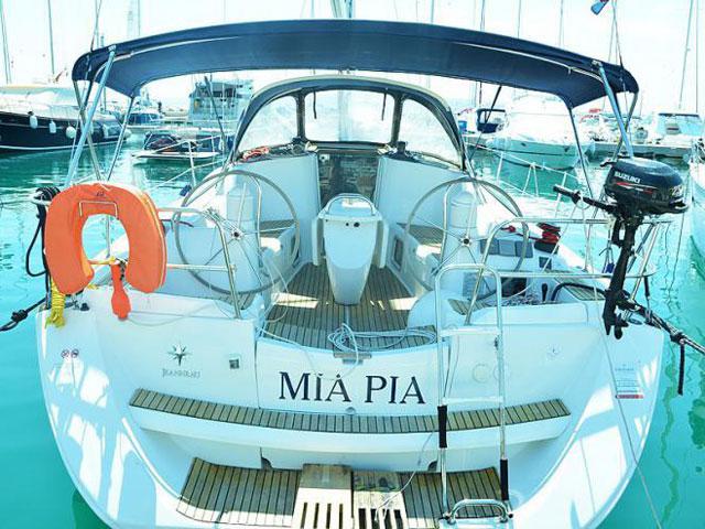 Book yachts online - sailboat - Sun Odyssey 39i - "MIA PIA" - rent