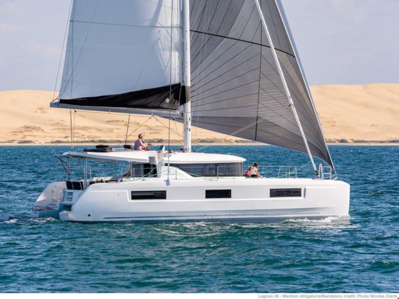 Book yachts online - catamaran - Lagoon 46 A/C &amp; GEN &amp; WM - VASILIKI - rent
