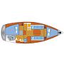 Book yachts online - sailboat - Bavaria 31 Cruiser - Erofili - rent