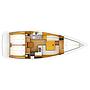 Book yachts online - sailboat - Sun Odyssey 389 - Agios Georgios - rent