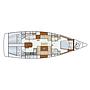 Book yachts online - sailboat - Hanse 445/3 - PALOMA 3 - rent