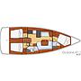 Book yachts online - sailboat - Oceanis 41.1 - Nina - rent