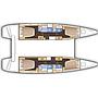 Book yachts online - catamaran - Lagoon 42 - LA MAR - rent