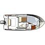 Book yachts online - motorboat - Merry Fisher 725 - Merry Fisher 725 - rent