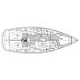 Book yachts online - sailboat - Bavaria 39 Cruiser - EC- 39B-07-CR - rent