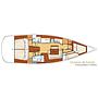 Book yachts online - sailboat - Oceanis 46 - Stavros Toy Notoy - rent