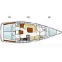 Book yachts online - sailboat - Hanse 385 - Serendip - rent