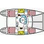 Book yachts online - catamaran - Lagoon 380 S2 - Manuela - rent