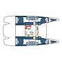 Book yachts online - catamaran - Salina 48 - Margeo VI (FULL REFIT 2021 - A/C - Generator) - rent