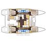 Book yachts online - catamaran - Lagoon 450  Flybridge - Miriam - rent