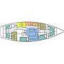 Book yachts online - sailboat - Hallberg-Rassy 49 - Big Blue - rent
