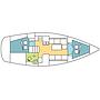 Book yachts online - sailboat - Bavaria Cruiser 34 (4) - Bashung - rent