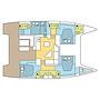 Book yachts online - catamaran - Saona 47 - Saga - rent
