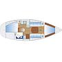 Book yachts online - sailboat - Bavaria 32 - Thorikos - rent