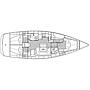 Book yachts online - sailboat - Bavaria 46 C - MH 14 - rent