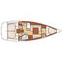Book yachts online - sailboat - Oceanis 37 - Cinzia - rent
