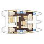 Book yachts online - catamaran - Lagoon 42 - Lucky Lagoon - rent